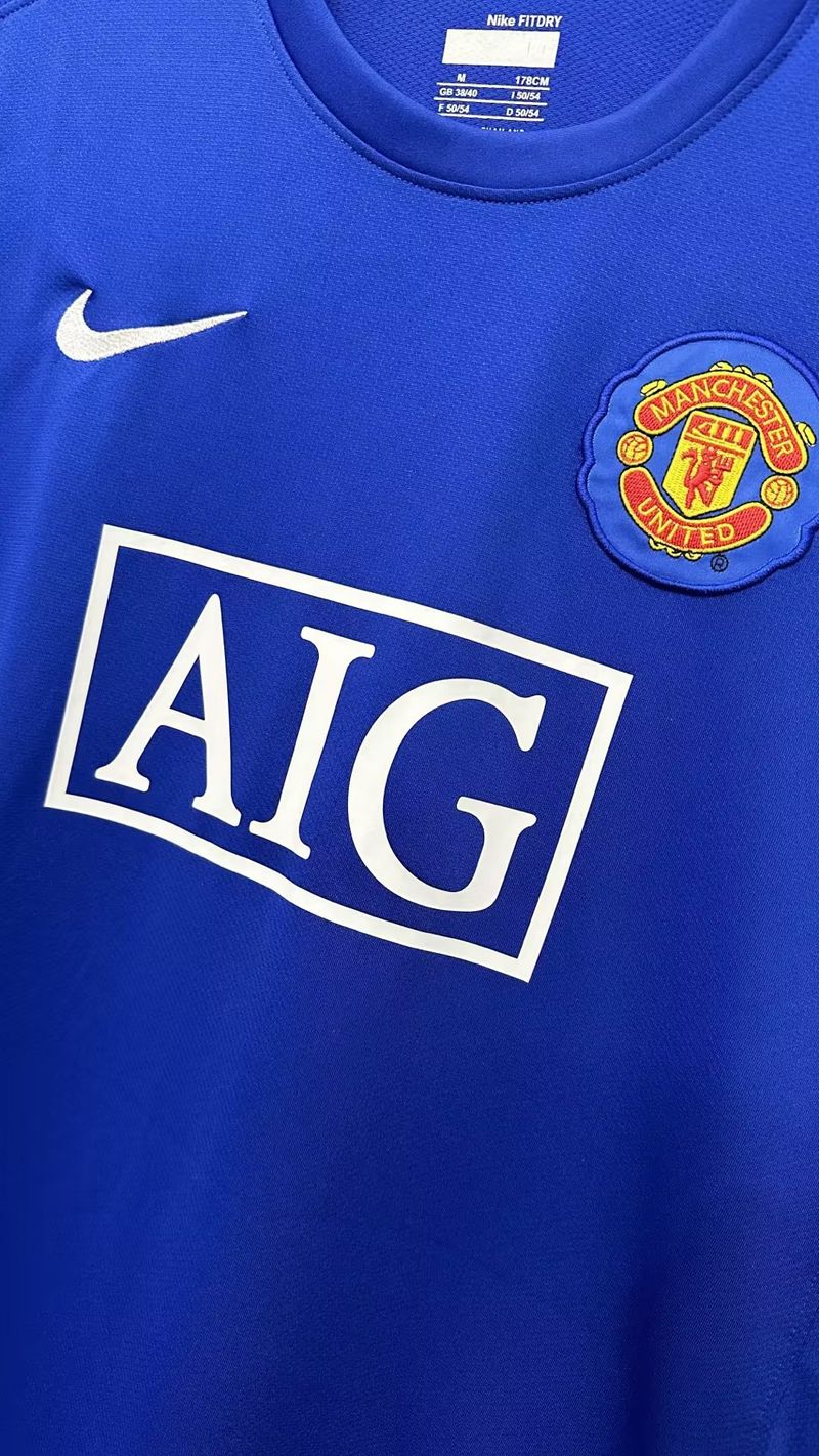 Retro Manchester United 2008-2009 second away Long Sleeve - Image 9