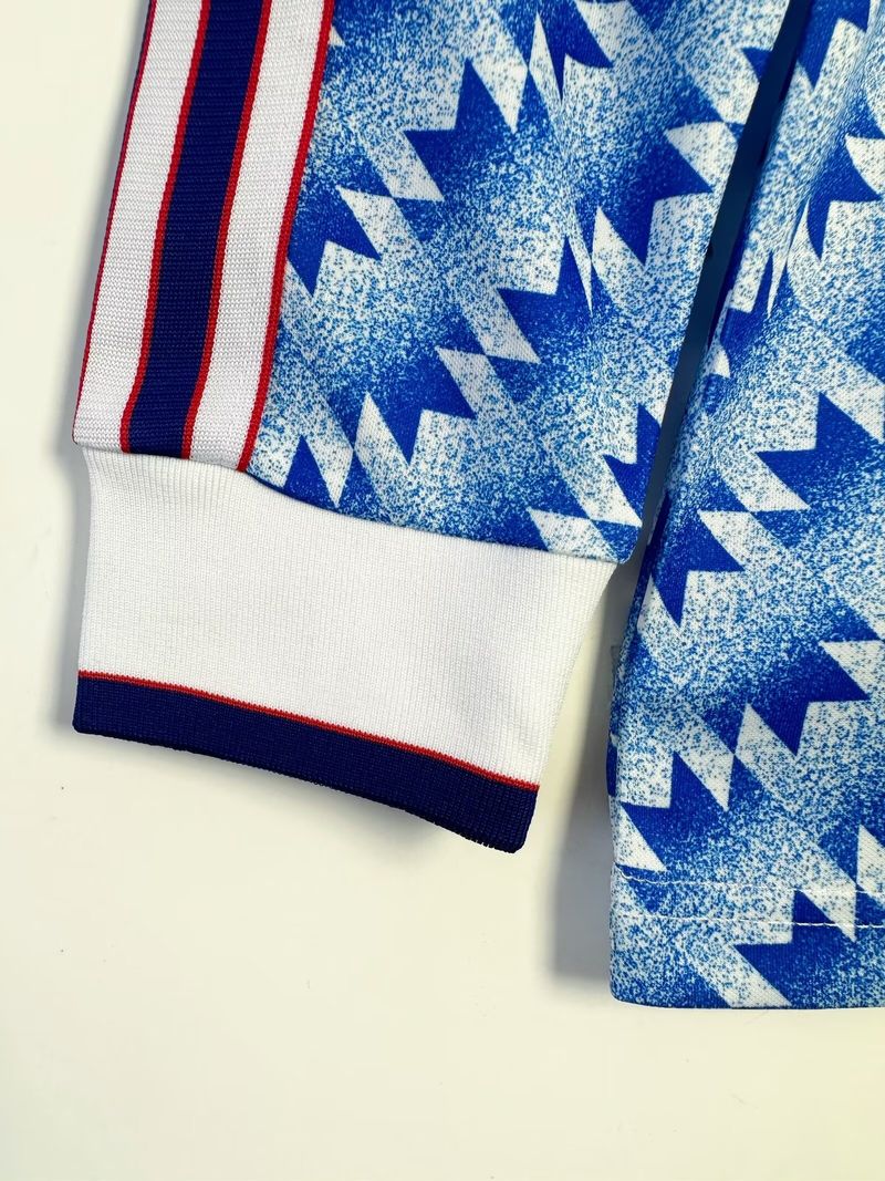 Retro Manchester United 1990-1992 away Long Sleeve - Image 4