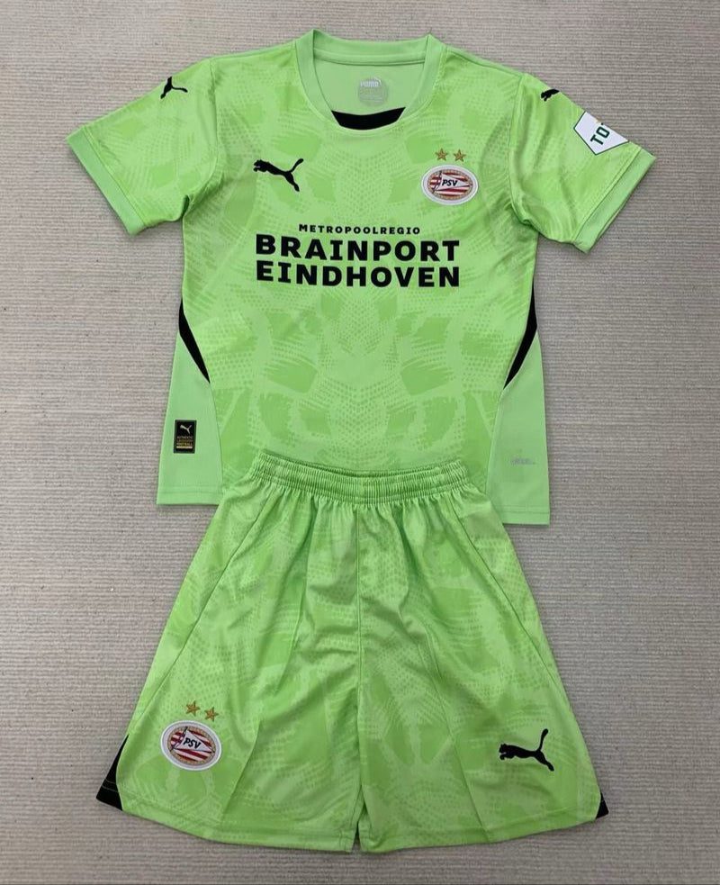 Kid Size PSV Eindhoven green Goalkeeper