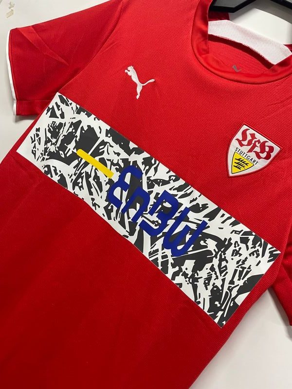 Retro VfB Stuttgart 2006-2007 away game - Image 3