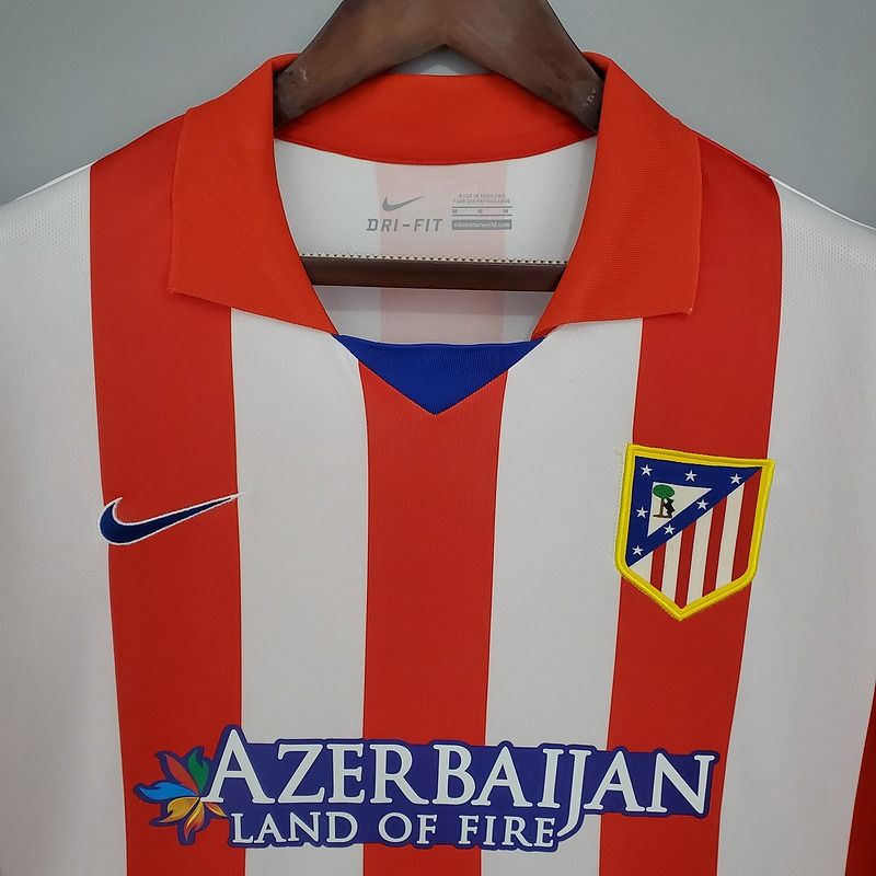 Retro Atletico Madrid 2013-2014 home game - Image 3