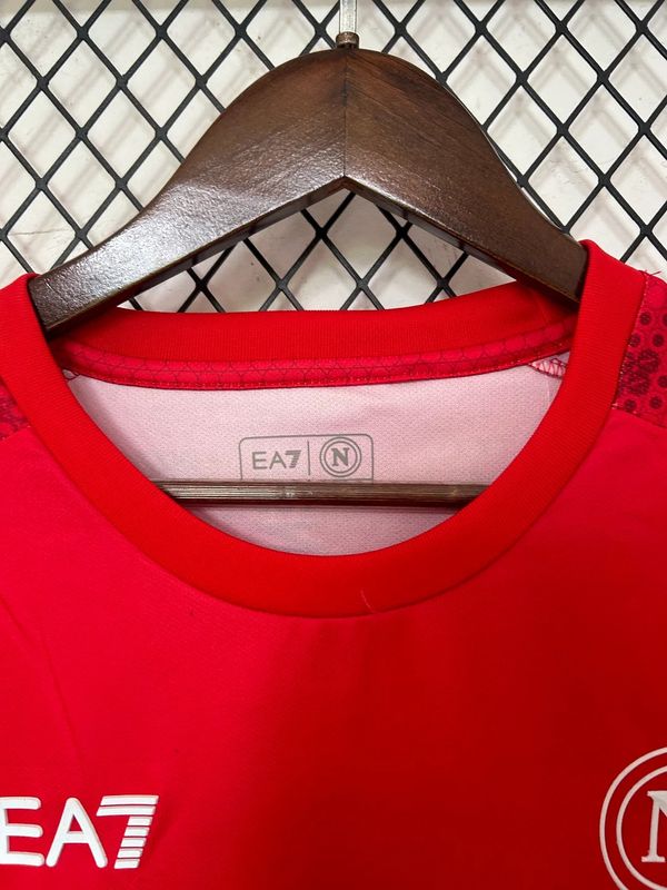 SSC Napoli 2024-2025 Coca Cola red - Image 3