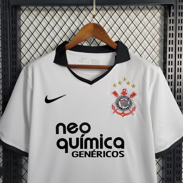 Retro Corinthians Paulista 2011-2012 home game - Image 4