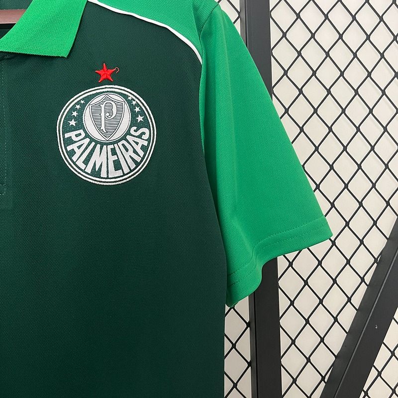 Palmeiras 2024-2025 Polo shirt green - Image 7