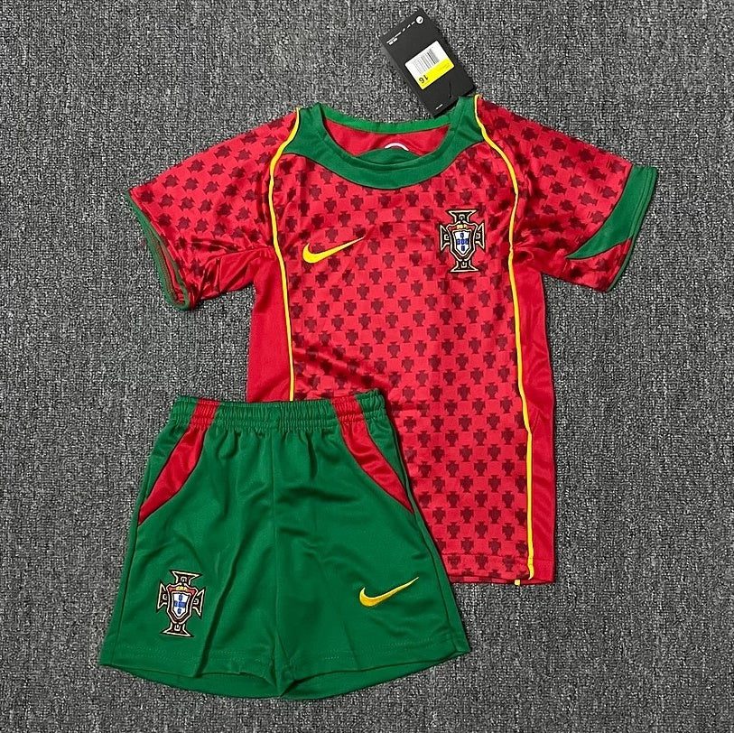 Retro Kid Size Portugal national 2004 home game