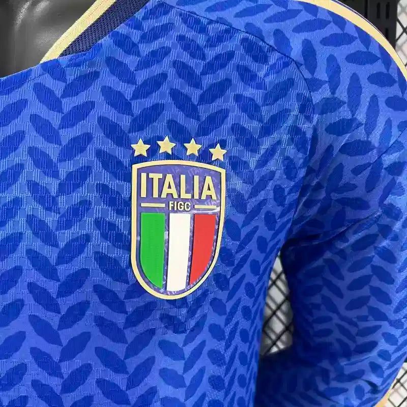 2026 Player Italy Long Sleeves Soccer Jersey Home 1:1 Thai Quality - Image 7