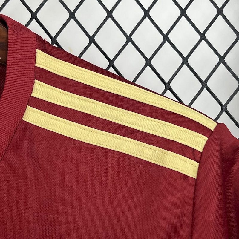 Mexico 2025/26 Gold- Red Jersey 1:1 Thai Quality - Image 8
