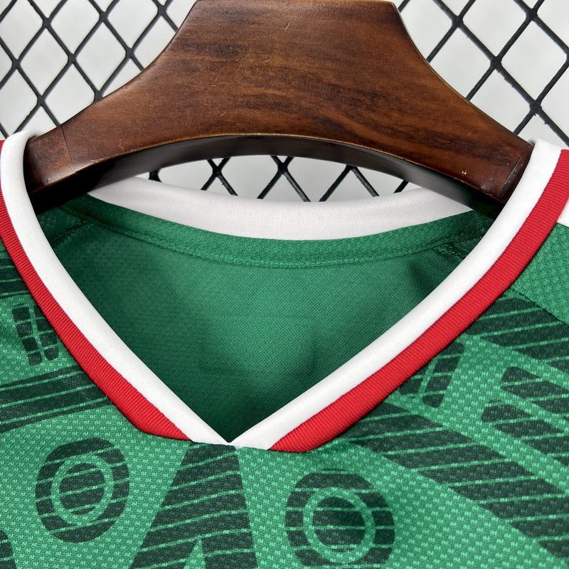 Mens Mexico 2026 World Cup Home Long Sleeve Jersey 1:1 Thai Quality - Image 8