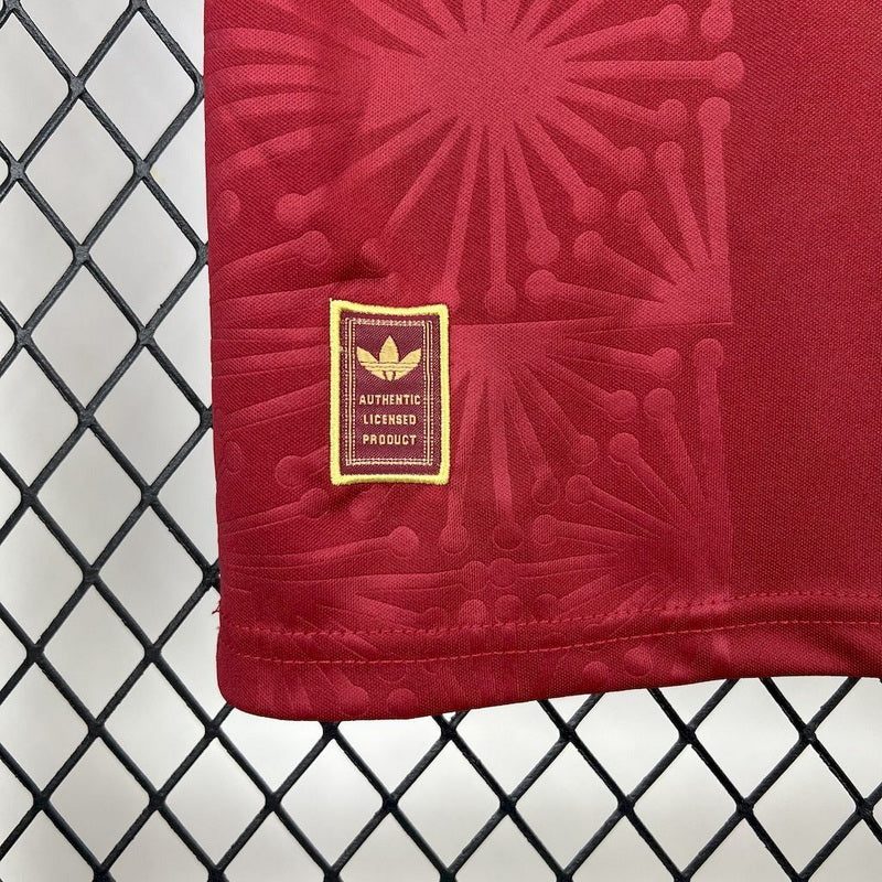 Mexico 2025/26 Gold- Red Kids Kit 1:1 Thai Quality - Image 7