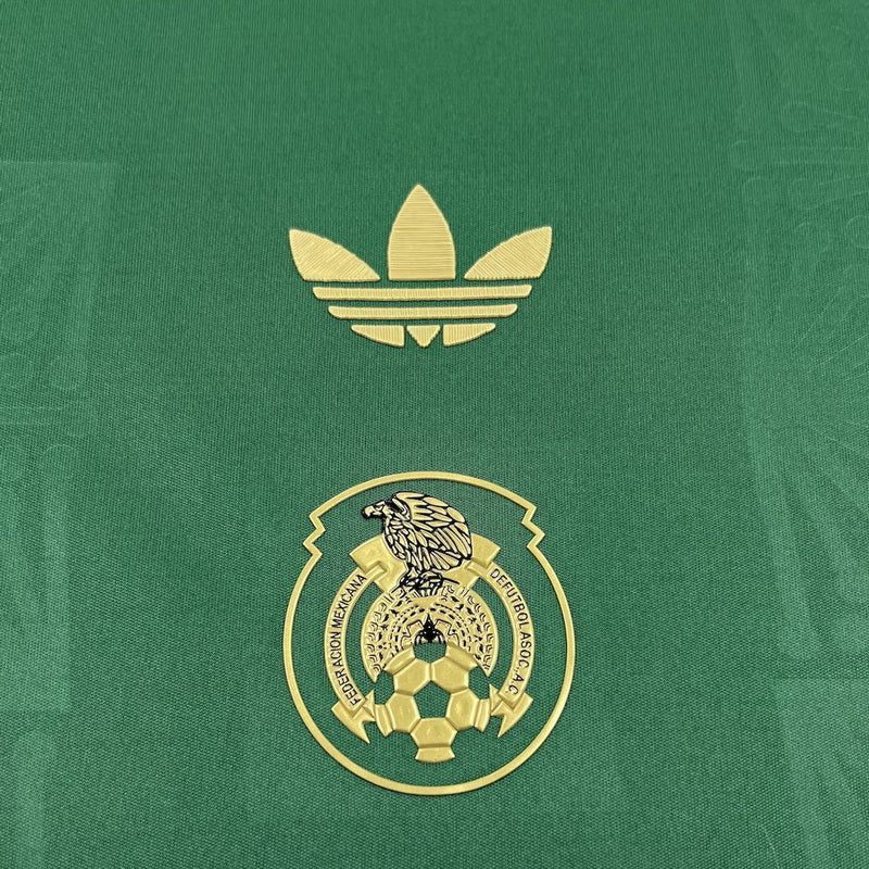 Mexico 2025/26 Gold- Green Womens Jersey 1:1 Thai Quality - Image 6