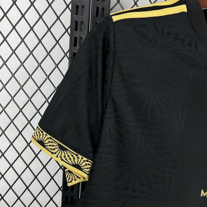 Mexico 2025/26 Gold- Black Jersey 1:1 Thai Quality - Image 3