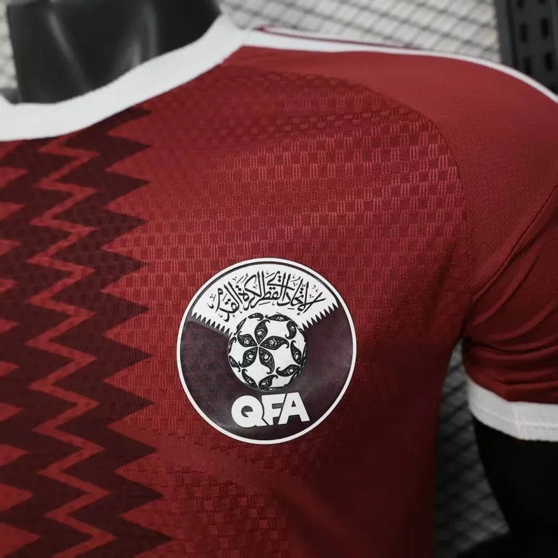 2026 Player Version Qatar Home Football Shirt 1:1 Thai Quality - Image 7