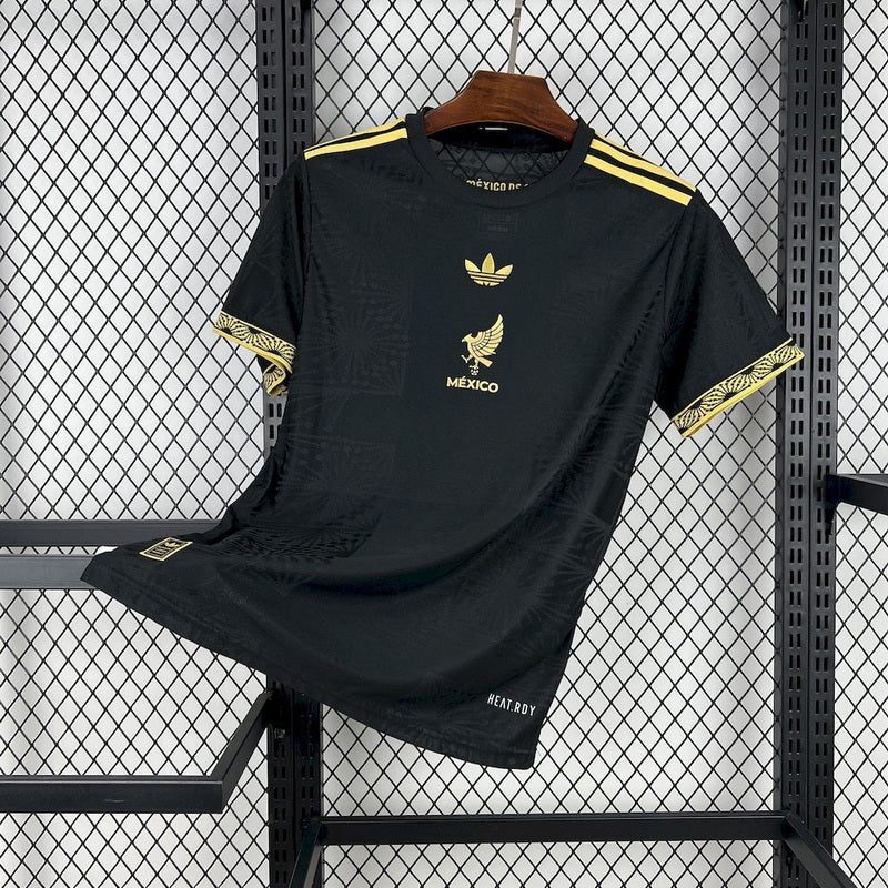 Mexico 2025/26 Gold- Black Jersey 1:1 Thai Quality